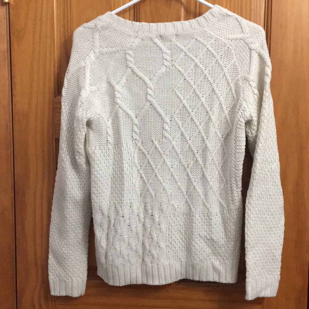 Pretty Cream Sweater - Picture 3 of 5